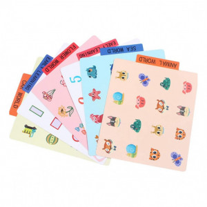 Joc de memorie cu planse Memo Pink-Blue - Img 3