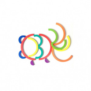 Joc lemn Montessori Curcubeu Double Rainbow - Img 3