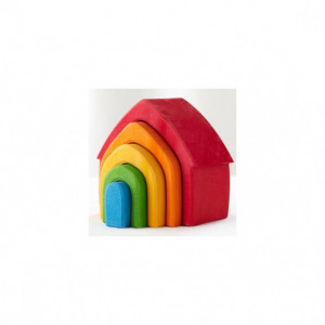 Joc lemn Montessori Curcubeu Rainbow House