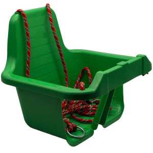 Leagan cu spatar din plastic, 6 luni-3 ani, verde deschis - Img 3