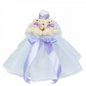 Lumanare pentru botez en gross hug 22