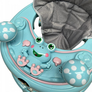 premergator bebe cu cartu metalic rotund
