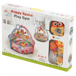 Saltea de joacă 2 in 1 Happy Space Play Gym - Img 3