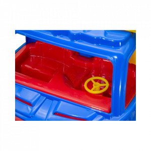 Camion Plastic 60 Cm + 80 Cuburi - Img 3