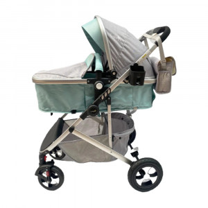 carucior 2 in 1 verde deschis