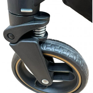 Carucior sport, pliere tip troller, C9, 6-36 luni, culoare crem