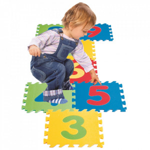 Covor puzzle cu cifre pentru copii Pilsan Educational Polyethylene Play Mat - Img 4