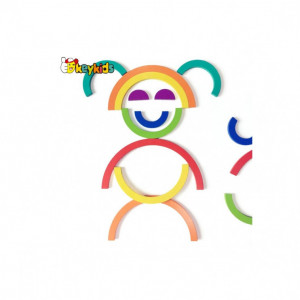 Joc lemn Montessori Curcubeu Double Rainbow