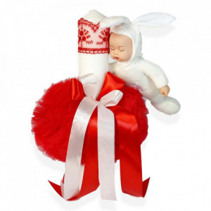 Lumanare pentru botez hug 44