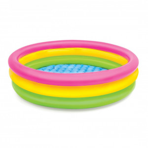 Piscina gonflabila copii Sunset Glow 114 cm Intex - Img 2