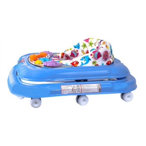 premergator bebe pliabil tip carte, cu scaun cu burete