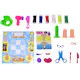 Set Coafor cu plastilina, 23 accesorii, multicolor - Img 2