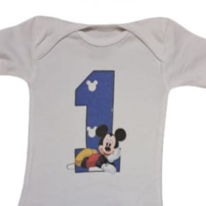 Tricou bebe imprimat, potrivit pentru taierea motului, 12,18,24 luni - Img 2