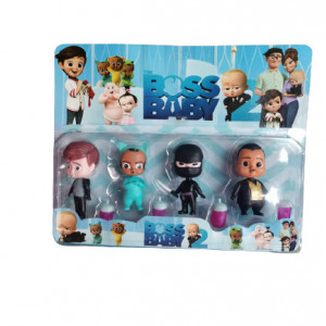 Baby boss,set 4 figurine de plastic.
