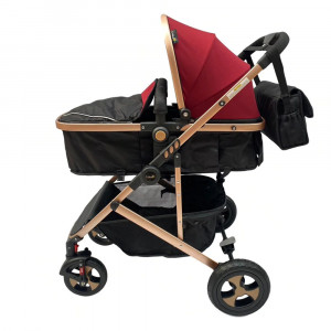 carucior 2 in 1 rosu hugbebe