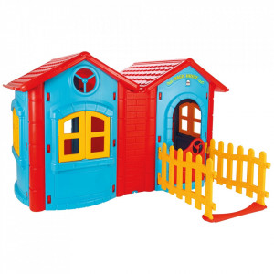 Casuta pentru copii Pilsan Double Magic House blue - Img 1