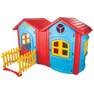 Casuta pentru copii Pilsan Double Magic House blue - Img 2