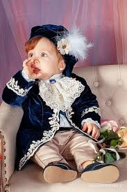 Costum de botez Fabrizzio bleumarin, 5 piese, de la 2-4 luni , la 9-12 luni - Img 3