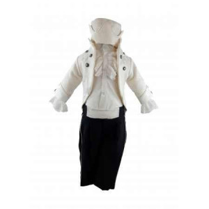 Costum pentru botez Regal, crem, EN GROS - Img 2