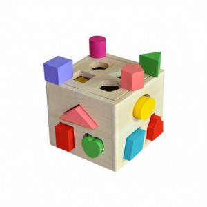 Cub Sortator De Forme Din Lemn - Img 2