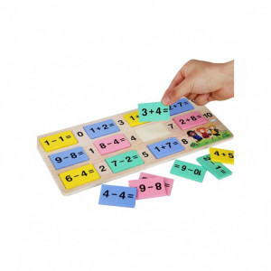 Joc Invata Matematica si Domino din lemn - Img 4