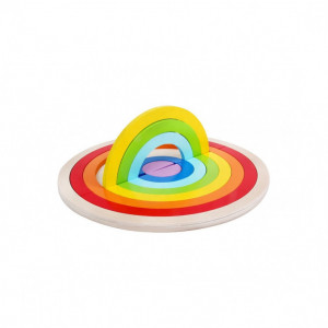 Joc lemn Montessori Curcubeu Double Rainbow - Img 4