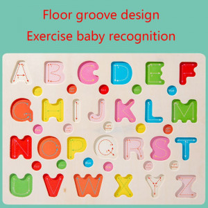 Joc puzzle Montessori Alfabet sau Numere - Img 2
