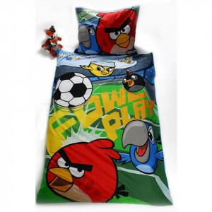 Lenjerie de pat tineret Angry Birds