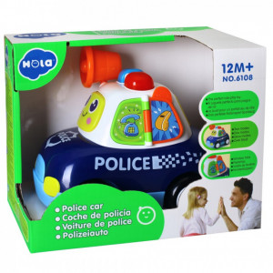 MASINA DE POLITIE LUMINI SI SUNETE