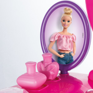 Masuta de toaleta cu scaun - Barbie - Img 2