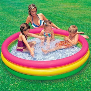 Piscina gonflabila copii Sunset Glow 114 cm Intex - Img 3