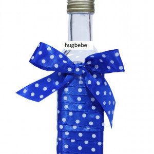 Sticluta de mir, 100 ml, albastru buline