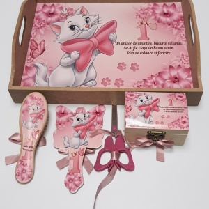 Tavita de turta,Pisicuta Marie, set de 5 piese, en gros
