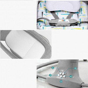 balansoar bebe cu bluetooth si usb hugbebe
