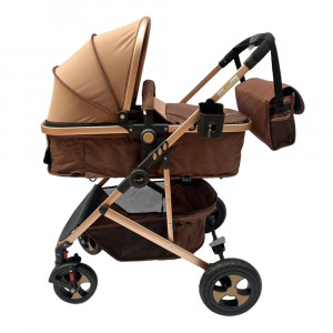 carucior bebe 2 in 1 crem