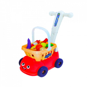 Carucior Cumparaturi-Masinuta + Accesorii
