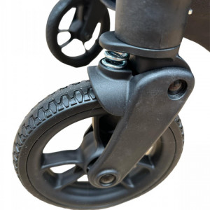 Carucior sport, C6 pliere troller, compatibil pentru avion, pozitie de somn, 6 luni-3 ani, Gri - Img 5