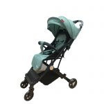 Carucior sport, L-Sun, pliere troller, compatibil pentru avion, pozitie de somn, 6 luni-3 ani, verde,C8 turcoaz - Img 1