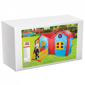 Casuta pentru copii Pilsan Double Magic House blue - Img 3
