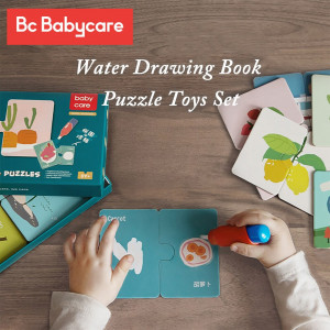 Puzzle baby care, de colorat cu apa, 16 piese, cu 4  tematici