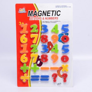 Set cifre magnetice si semne