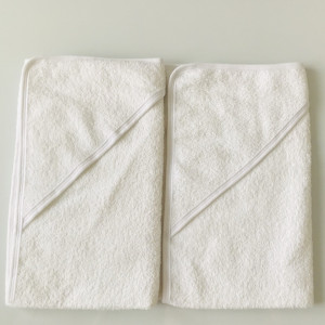 Set de 2 prosoape bebe, broderie la cerere, 80*90 cm