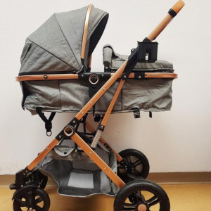 CARUCIOR 2 IN 1, LANDOU REVERSIBIL, HUGBEBE A30,GRI - Img 4