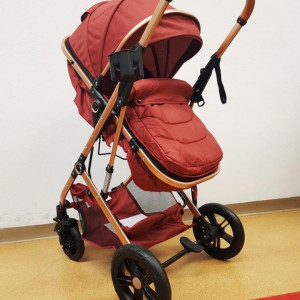 CARUCIOR 2 IN 1, LANDOU REVERSIBIL, HUGBEBE A30,ROSU - Img 2