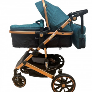 carucior 2 in 1 verde