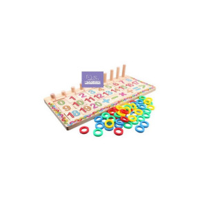 Joc lemn matematic 3in1 - Img 1