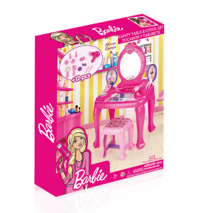 Masuta de toaleta cu scaun - Barbie - Img 7