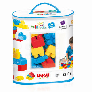 Primele cuburi de construit - 60 piese - Img 2