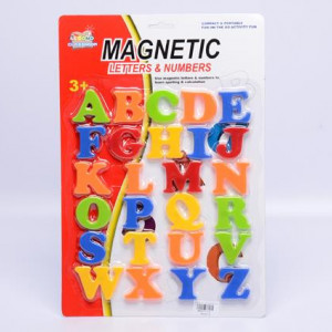 Set litere magnetice, 26 piese