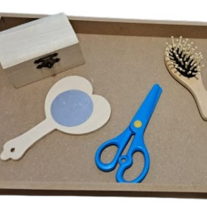 Set tavita si accesorii, blank, pentru peronalizare, en gros